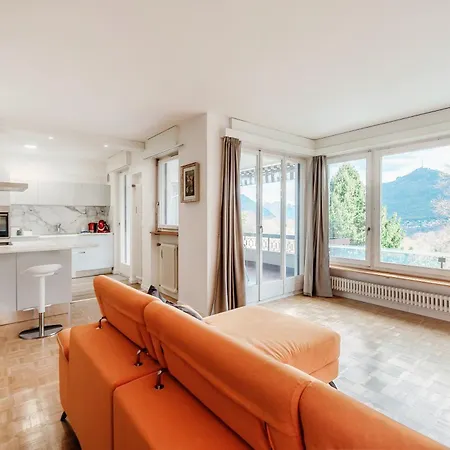 Apartment Luminosa By Quokka 360 - With Balcony 10 Minutes From Lugano Collina d'Oro
